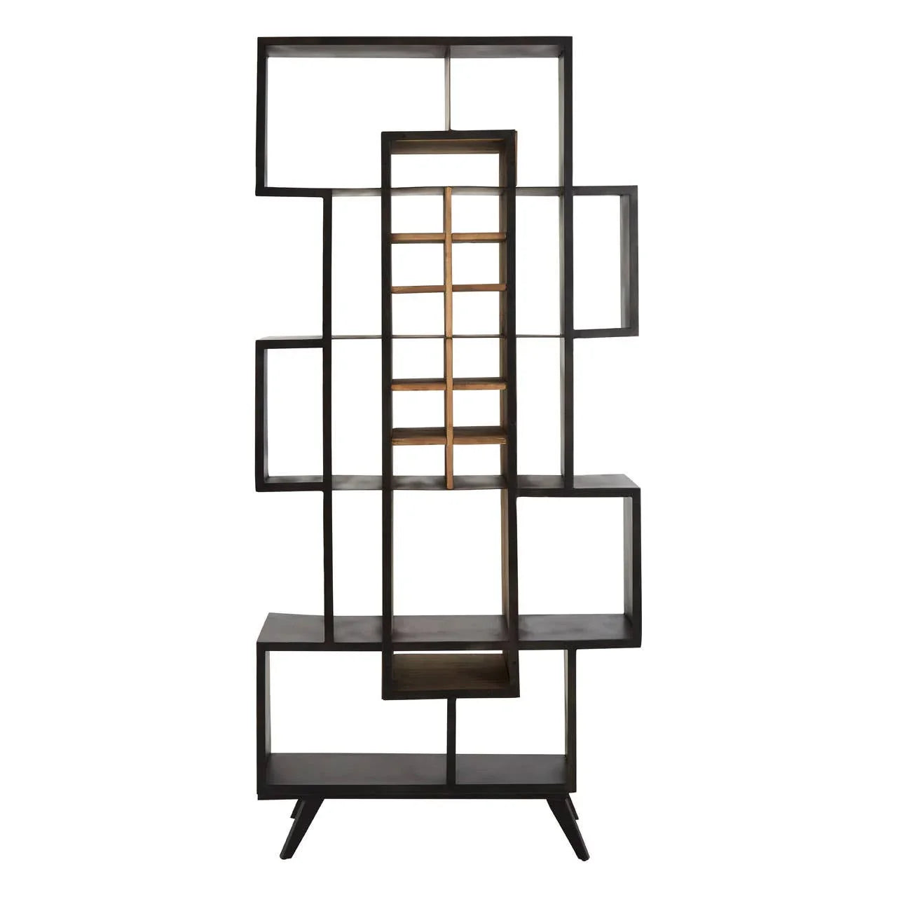 Industrial Wine Display Shelf