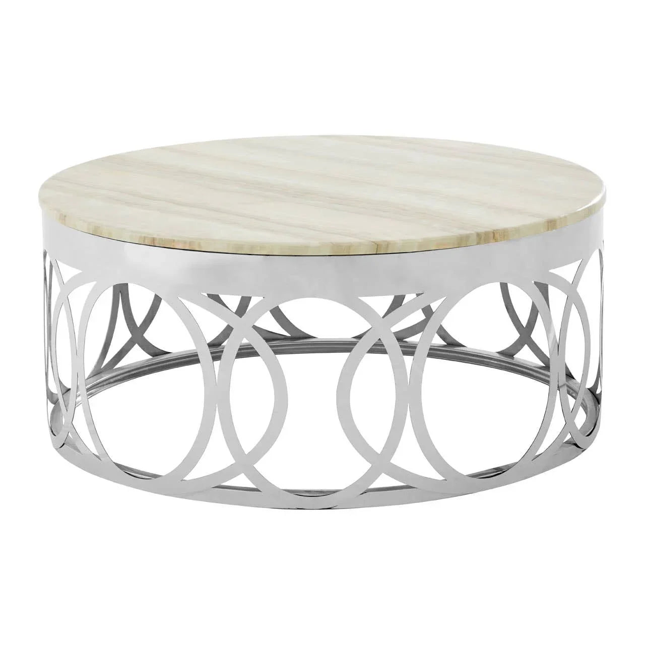 Marble Steel Coffee Table