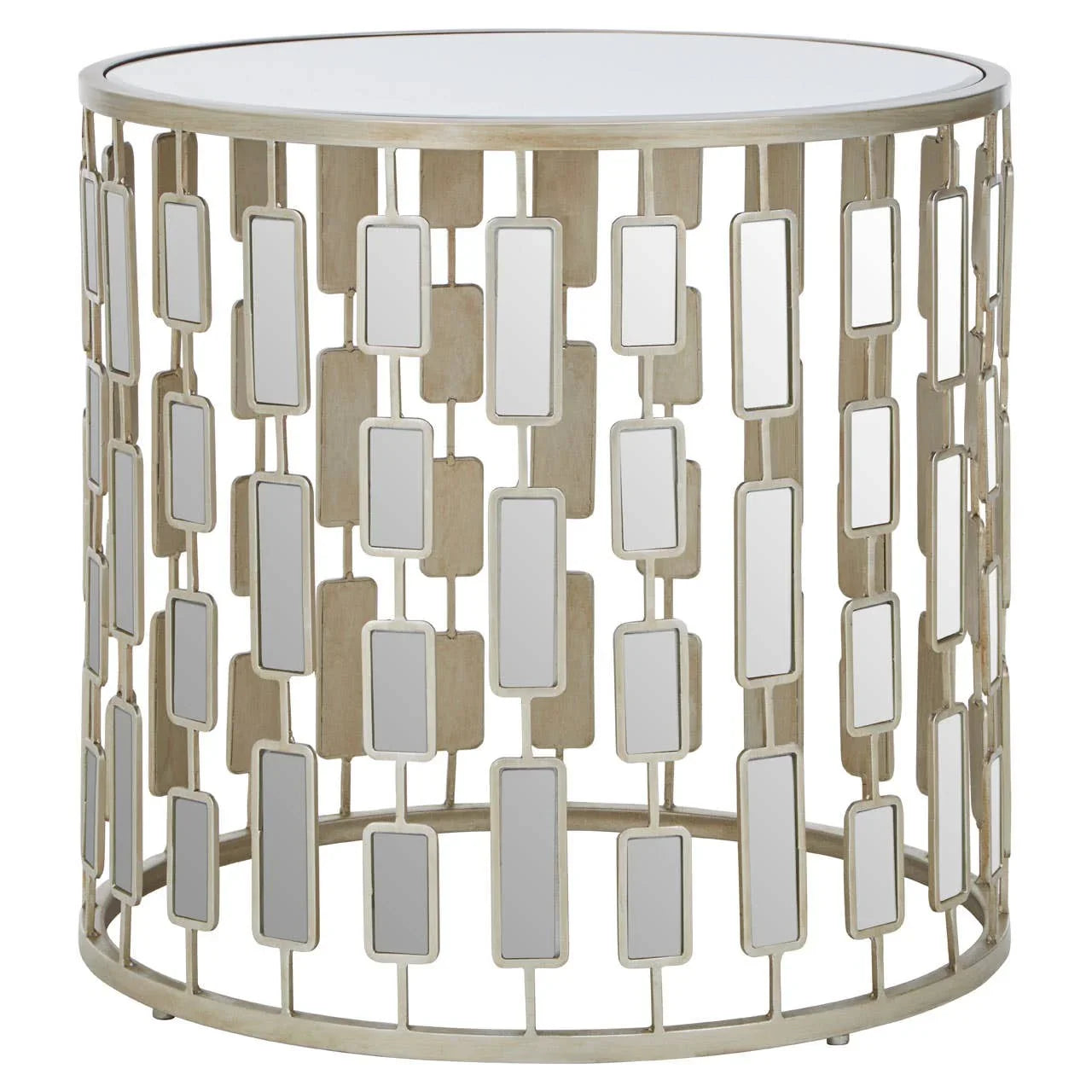 Glamour Glass Side Table