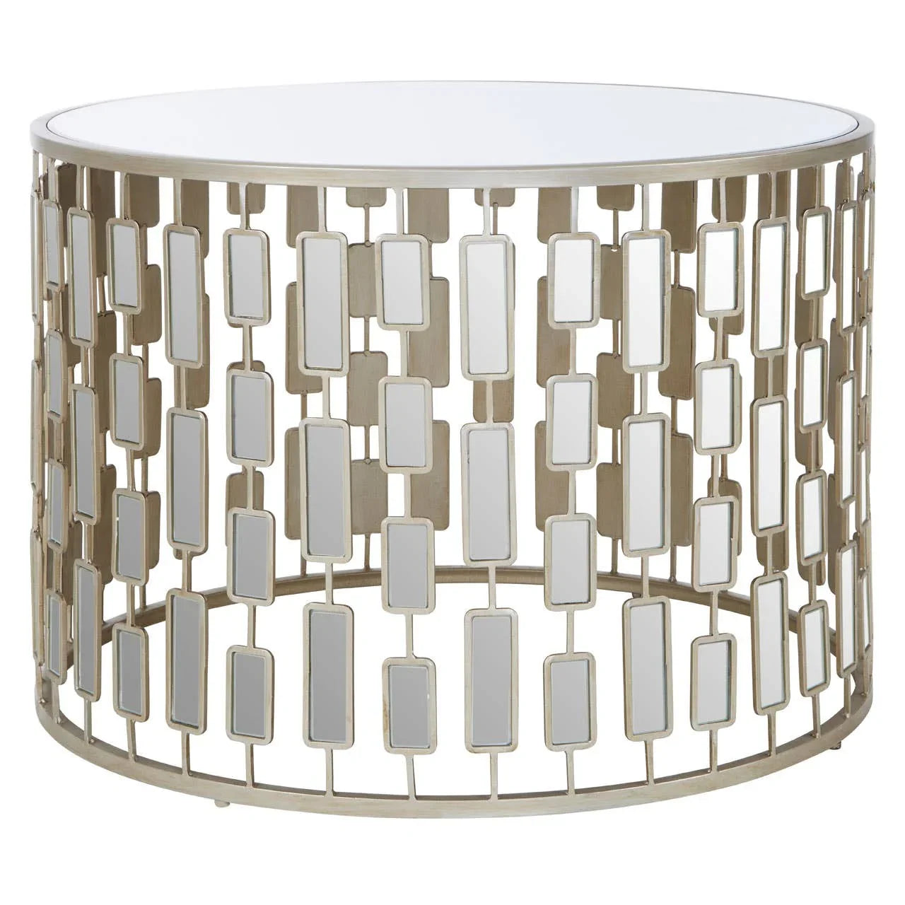 Glamour Glass Round Coffee Table