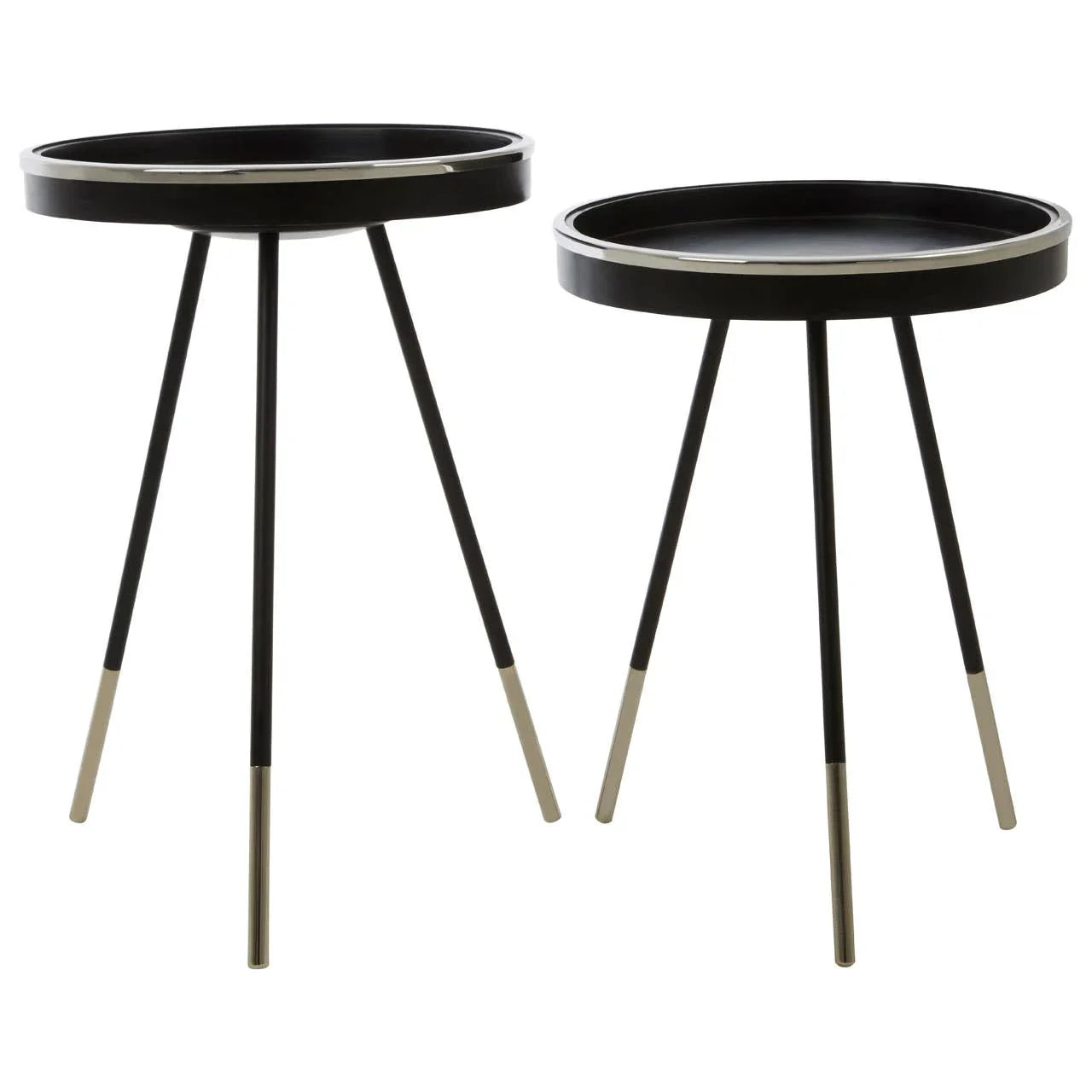 Angled Tops Side Tables