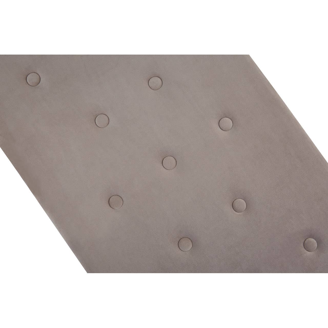 Luxe Velvet Steel Bench