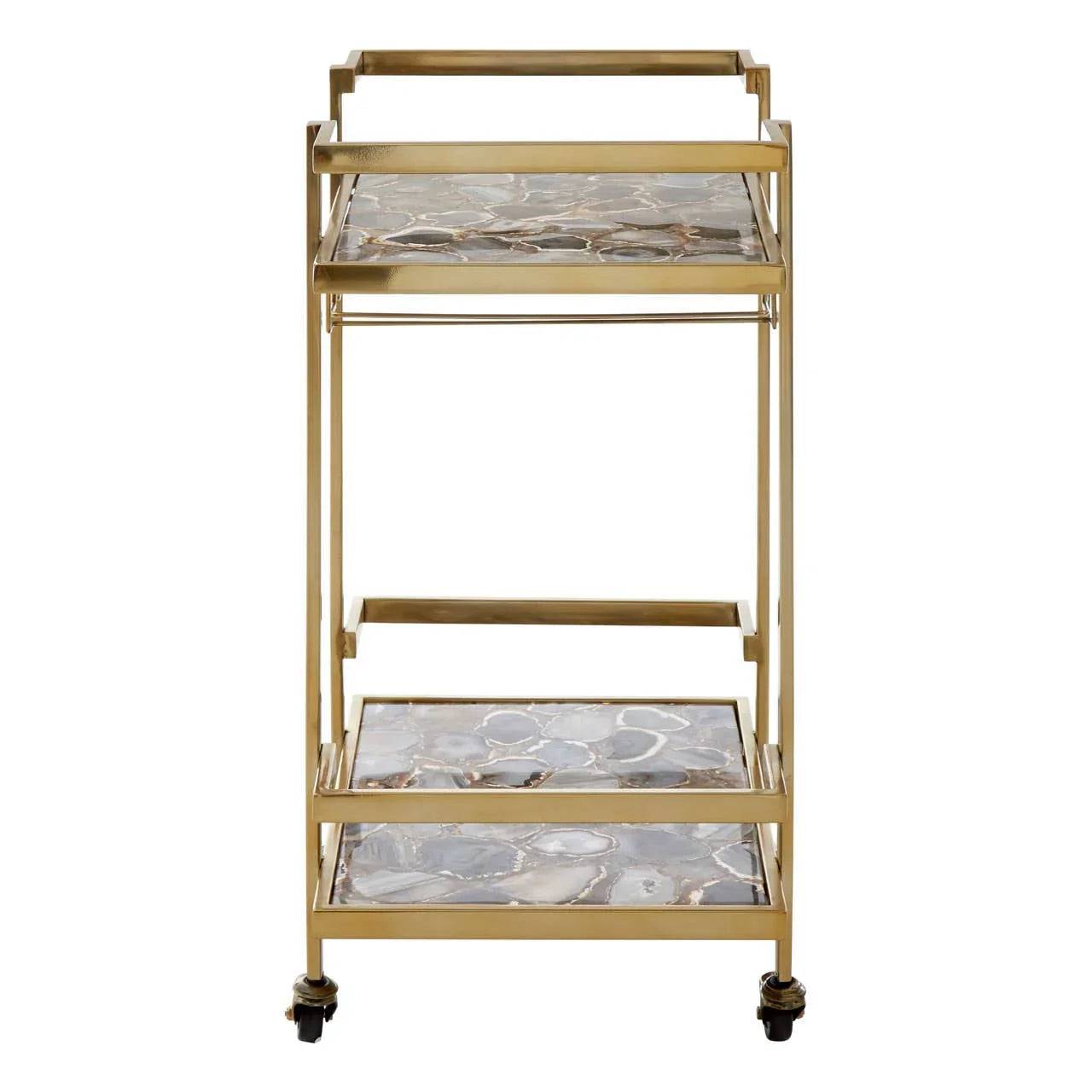 Gold Glam Drinks Trolley