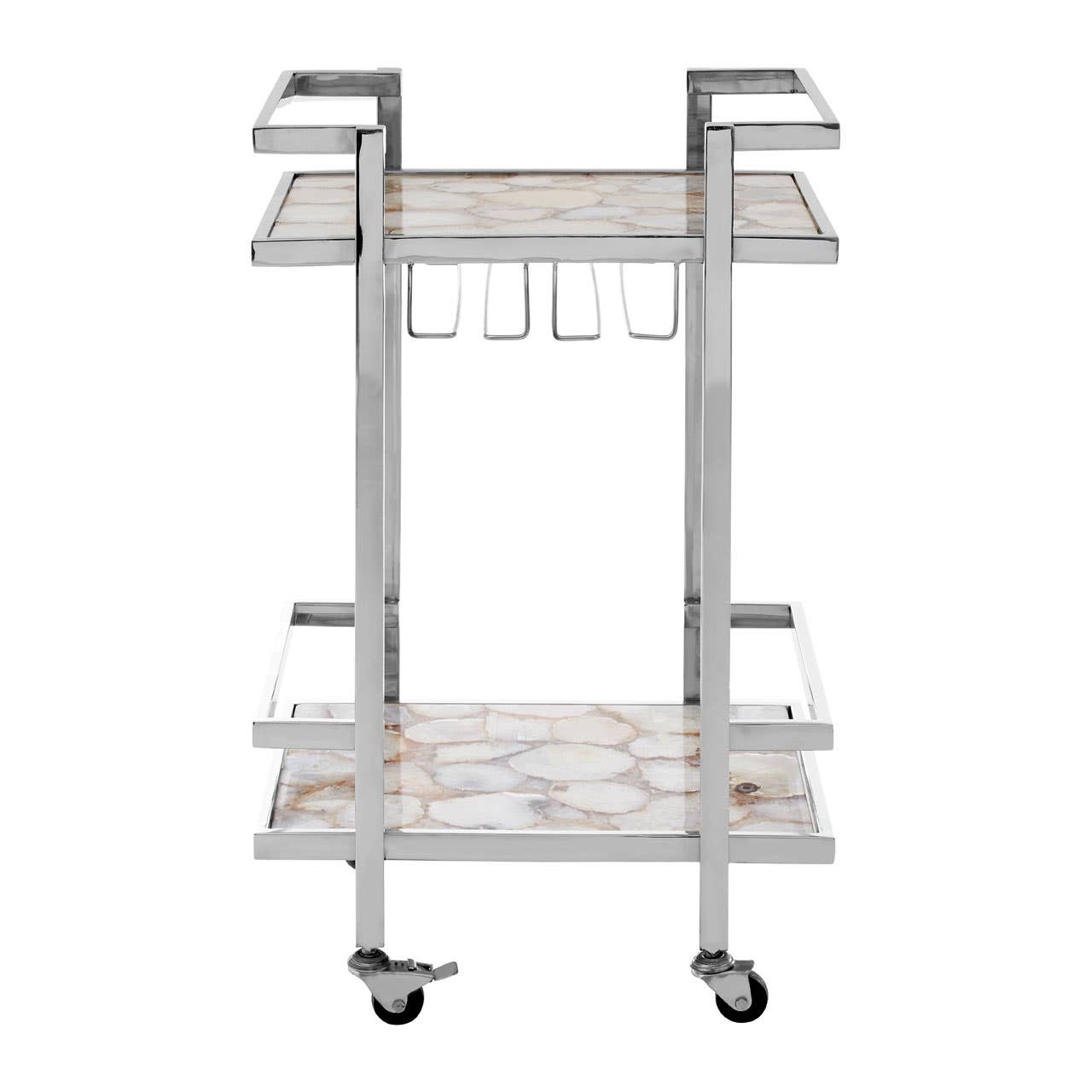 Agate Stone Drinks Cart