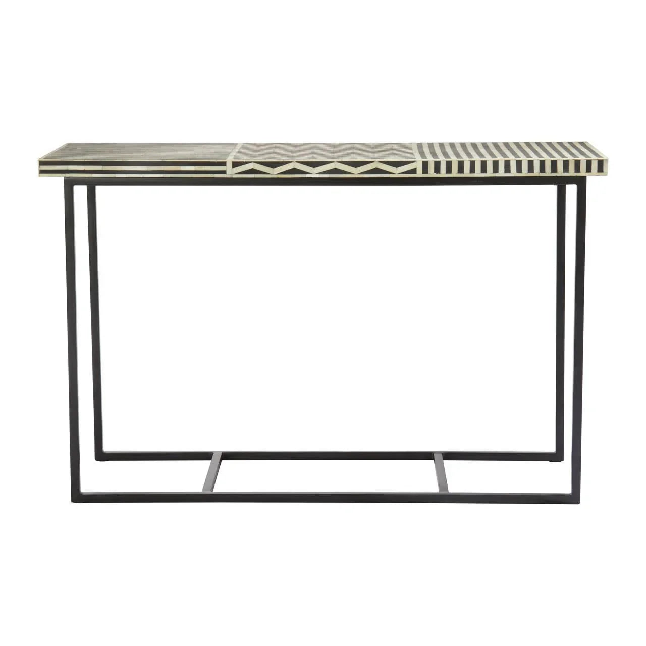 *Boho Bone Inlay Console Table*