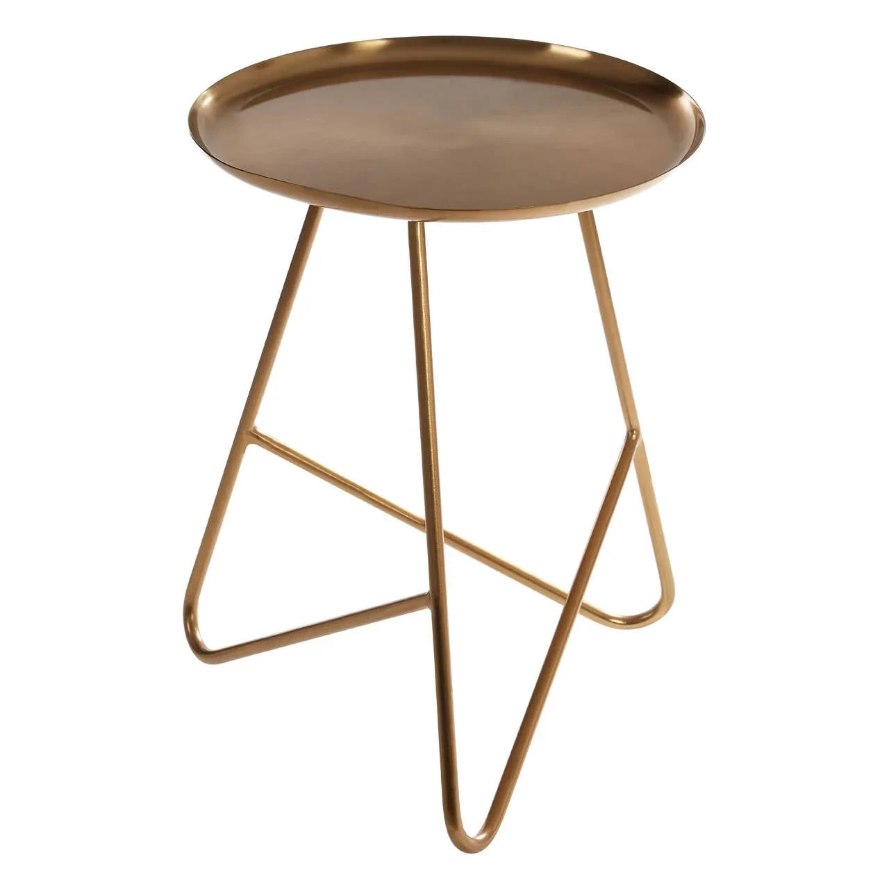 Luxury Brass Side Table