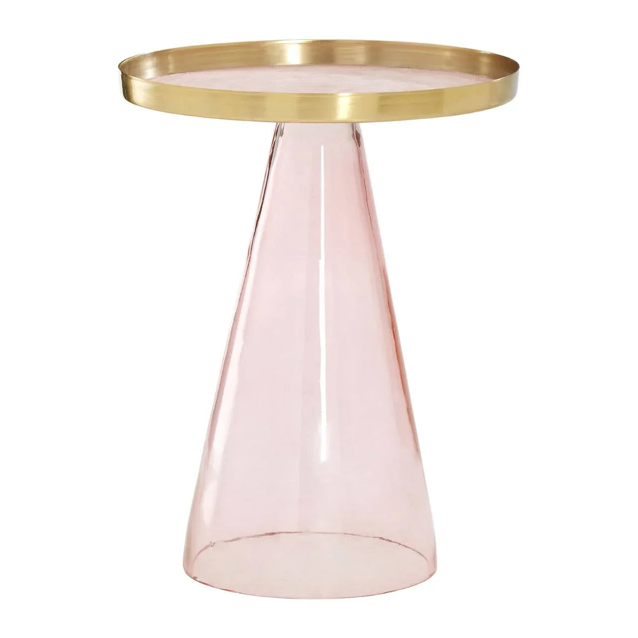 Golden Pink Luxe Acrylic Table