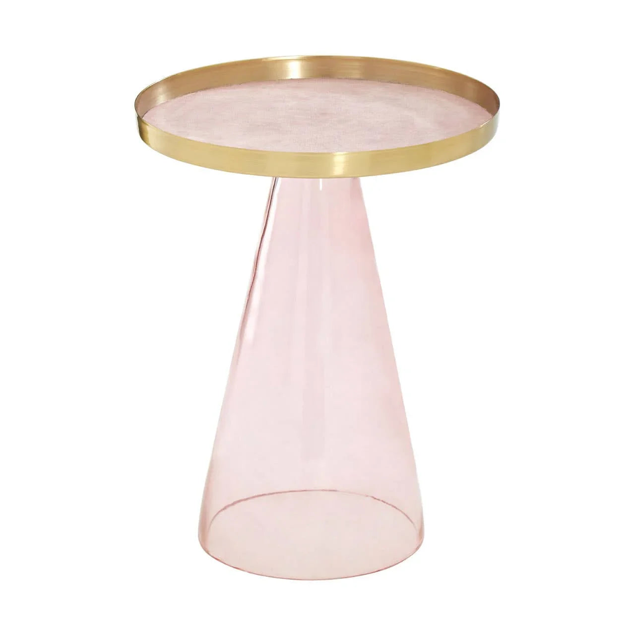 Golden Pink Luxe Acrylic Table