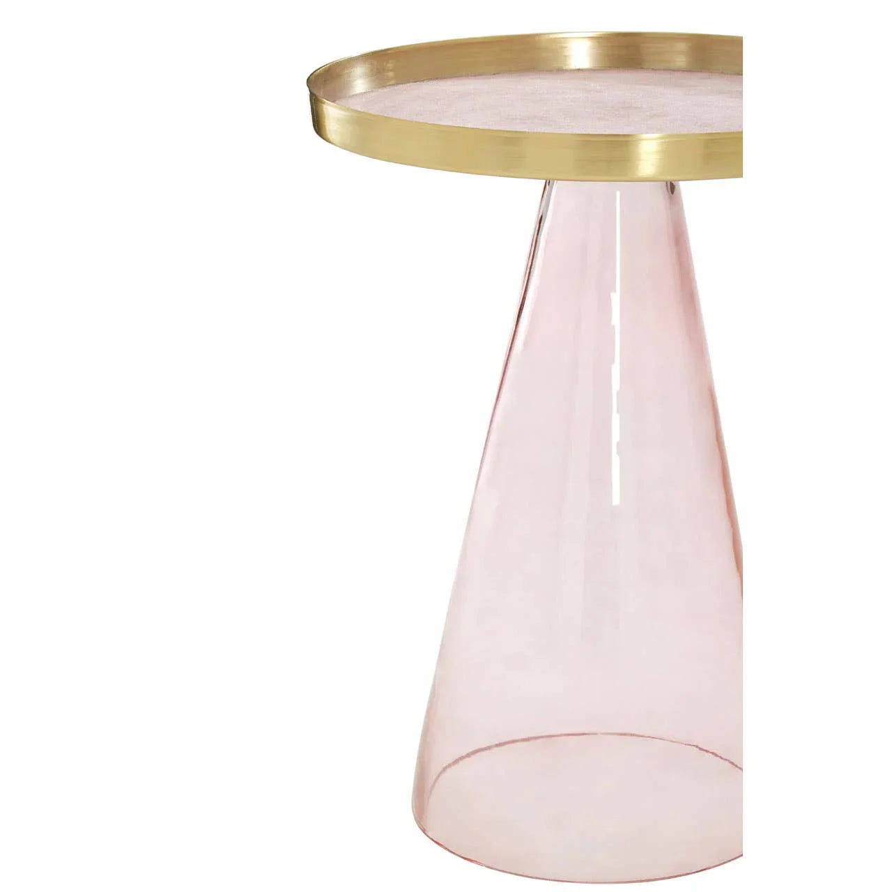 Golden Pink Luxe Acrylic Table