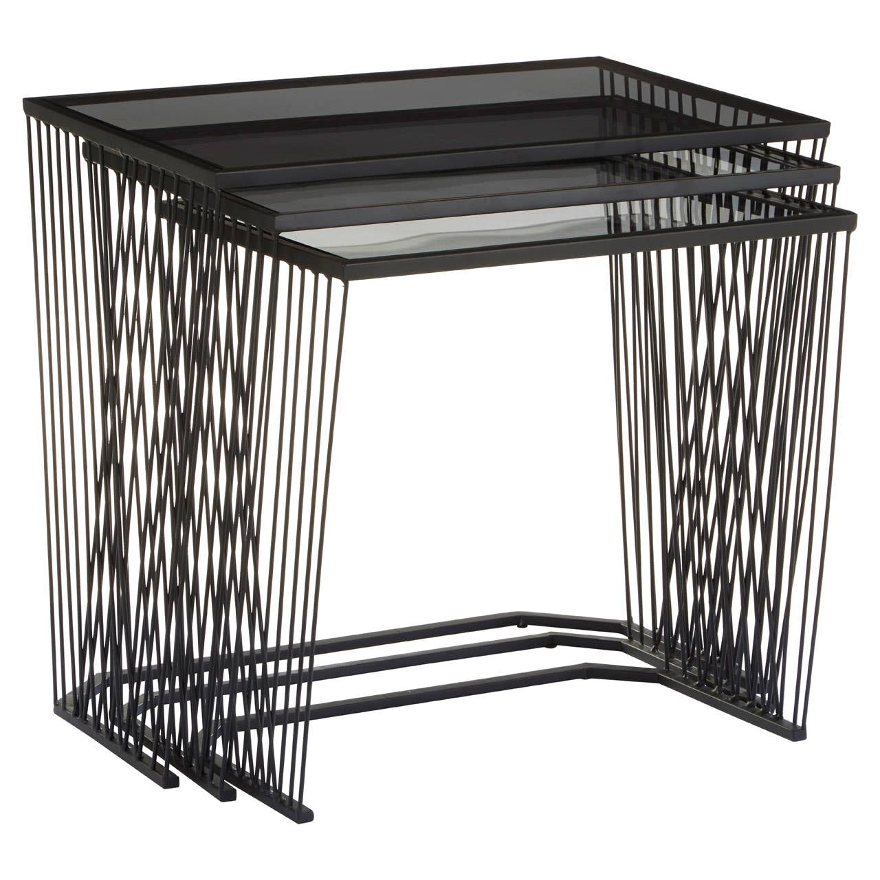 Diamond Wire Nesting Tables