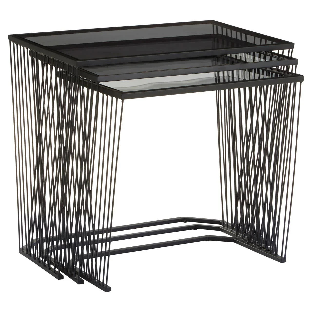 Diamond Wire Nesting Tables