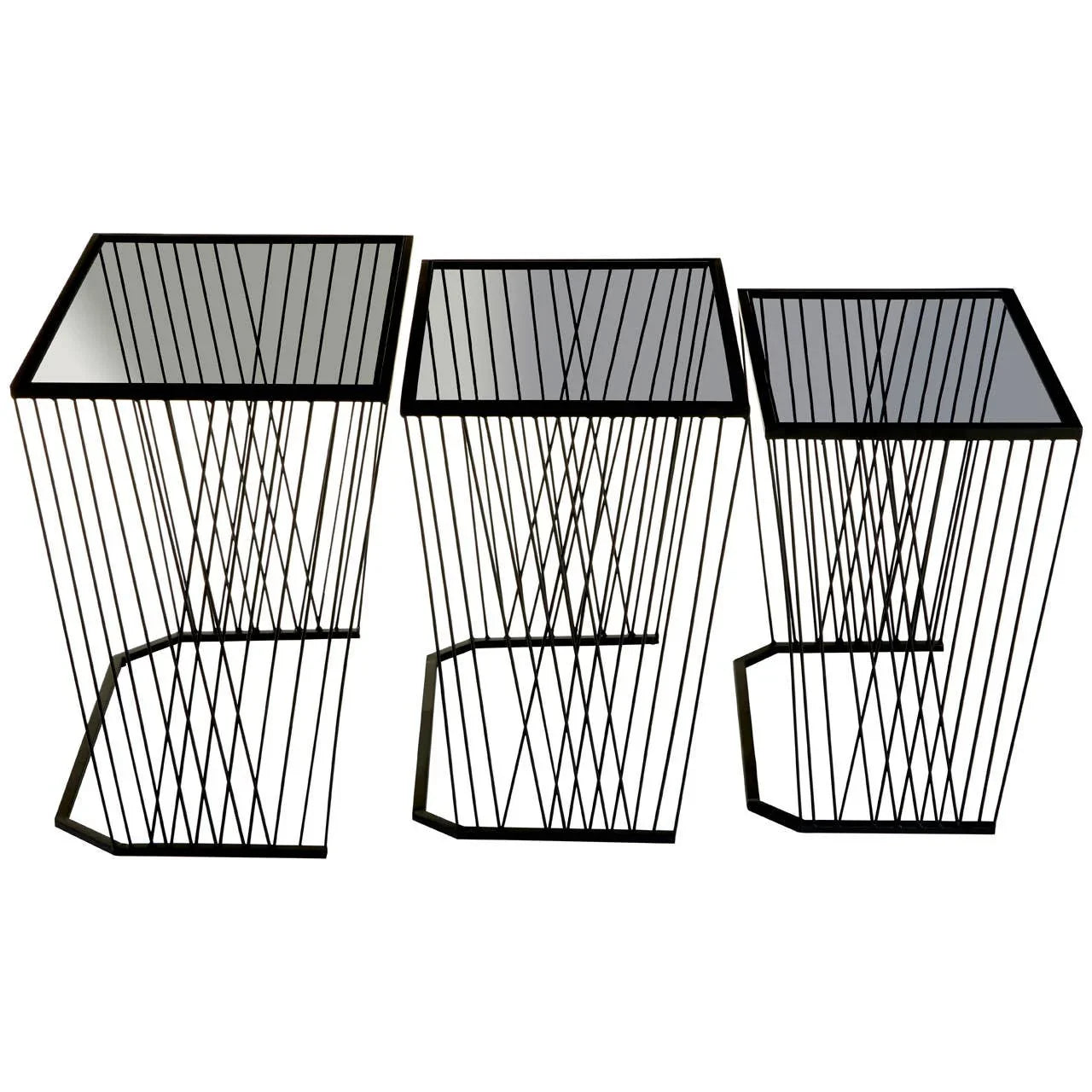 Diamond Wire Nesting Tables
