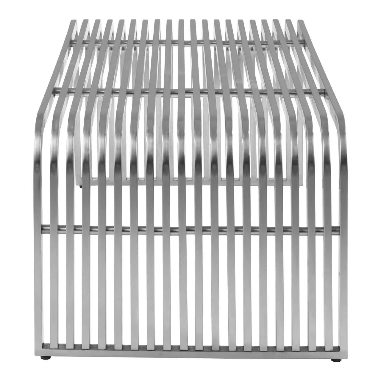 Reflective Steel Coffee Table