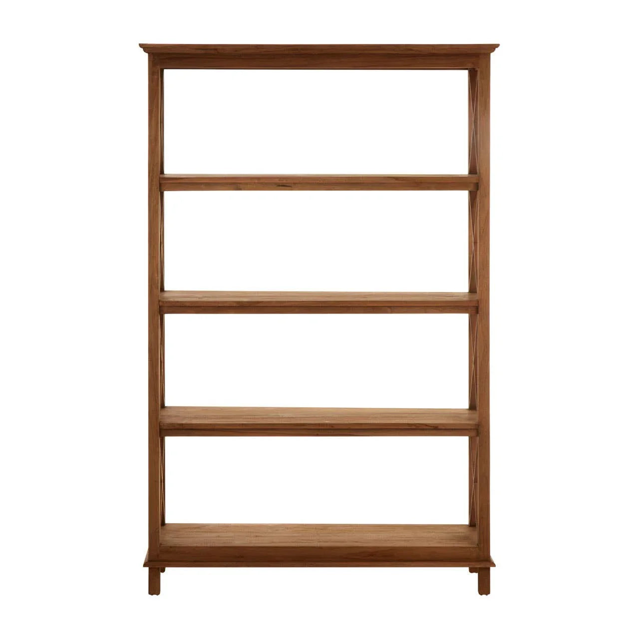 Teak Wood 4 Tier Shelf