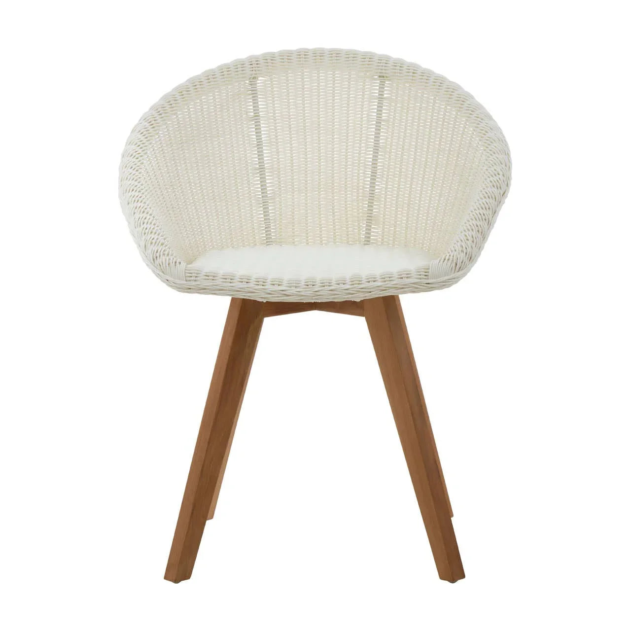 Coastal Rattan Accent Chair