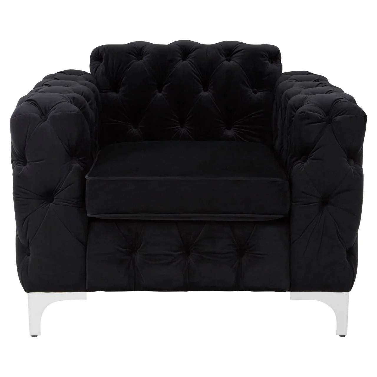 Luxe Quilted Accent Chair