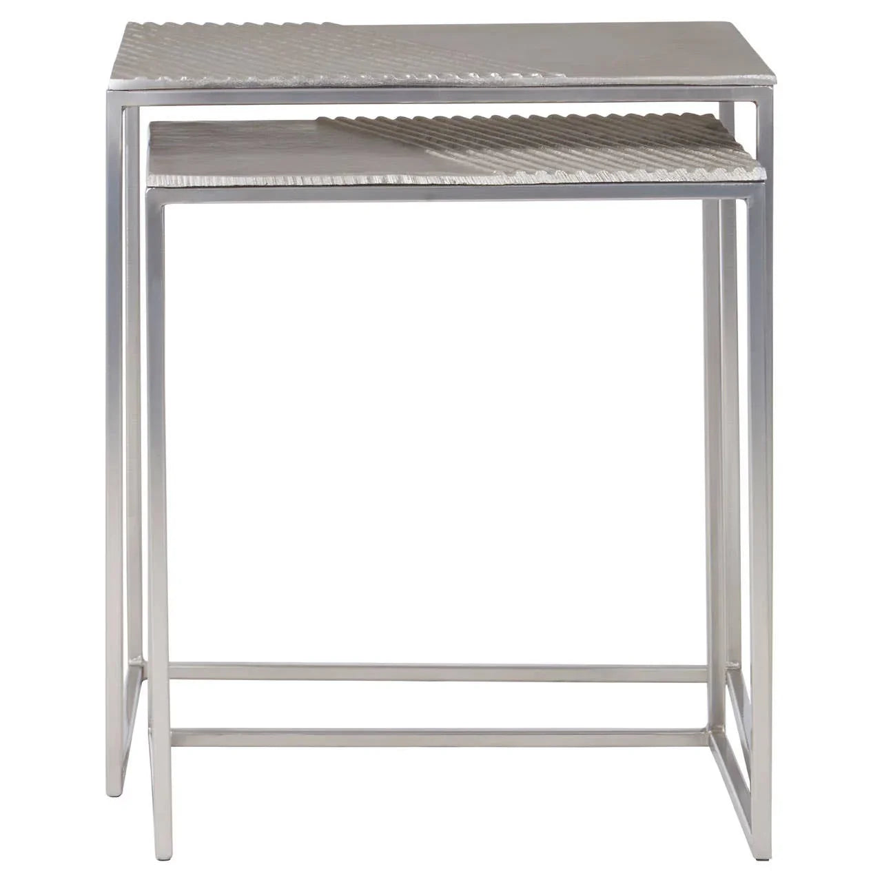 Sleek Templar Side Table Duo