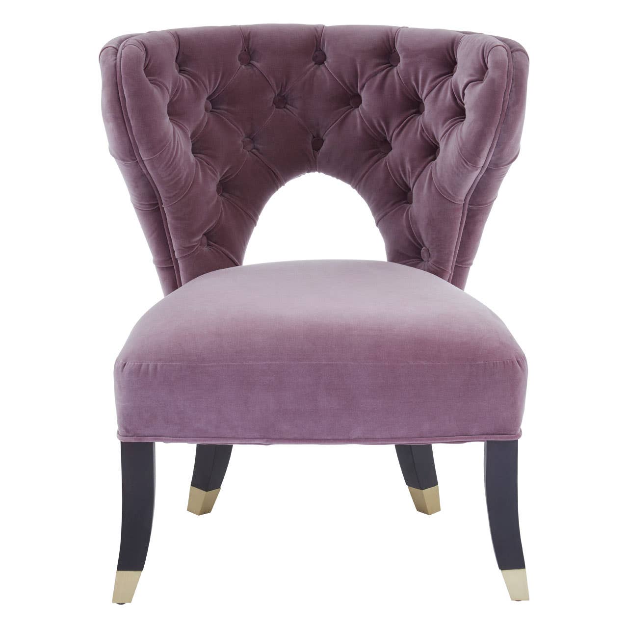 Luxe Lilac Accent Chair