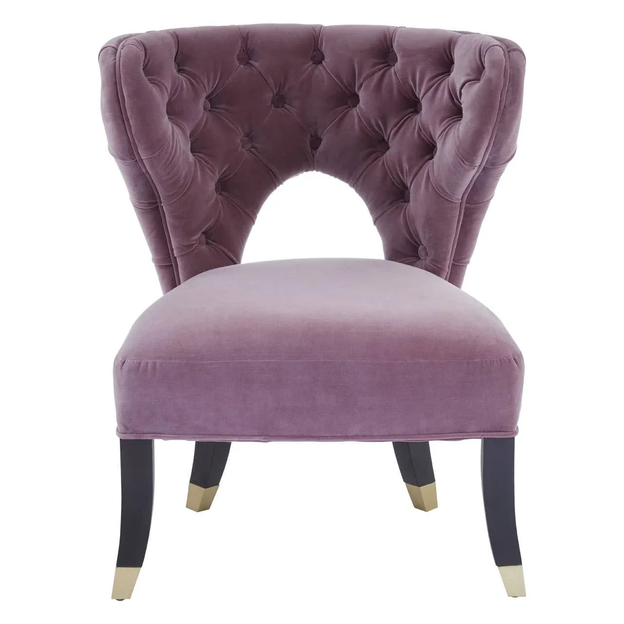 Luxe Lilac Accent Chair