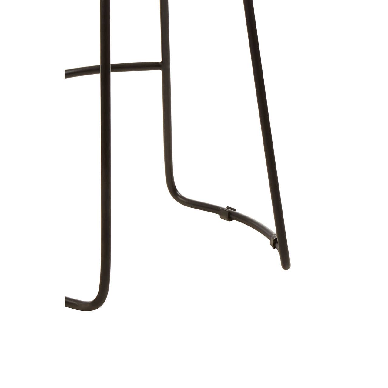 Modern Wood Metal Barstool