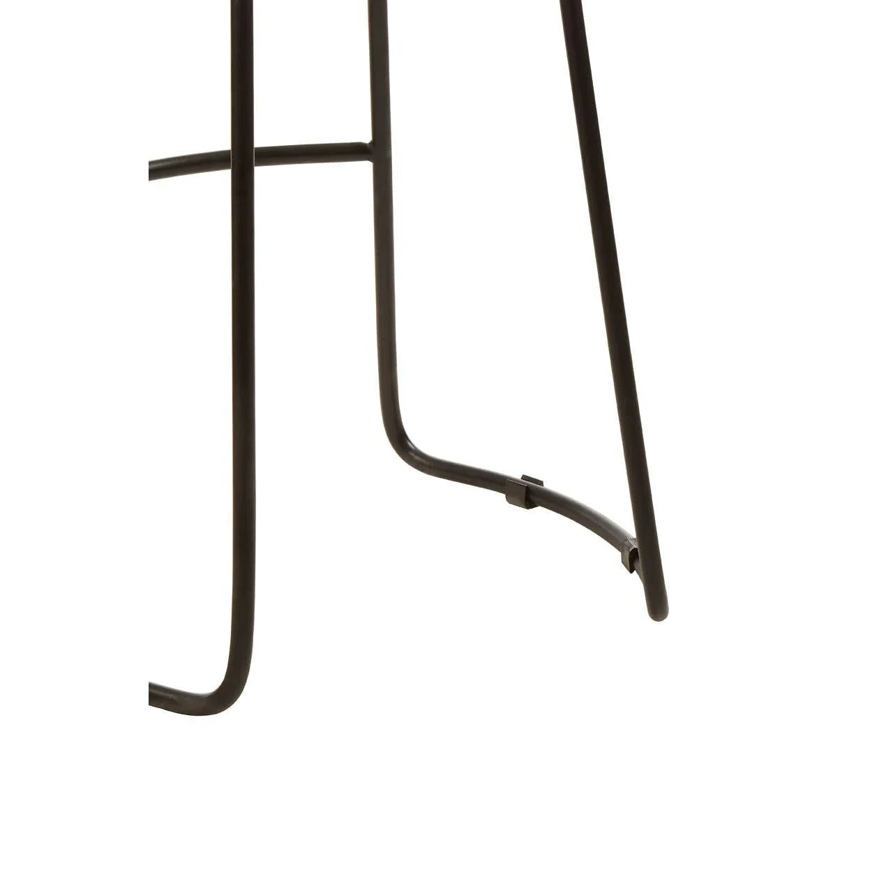 Modern Wood Metal Barstool