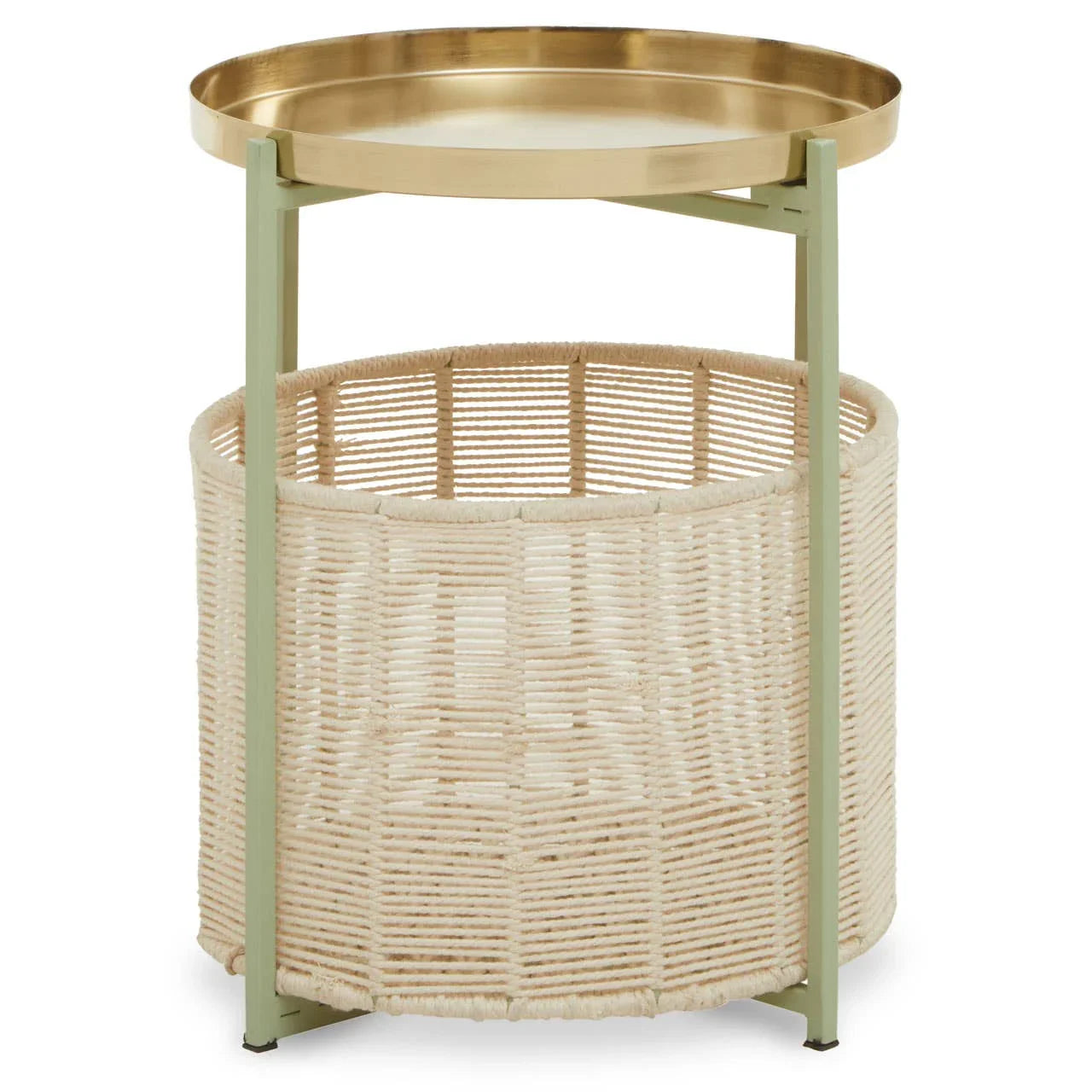 Luxe Green Gold Tier Table