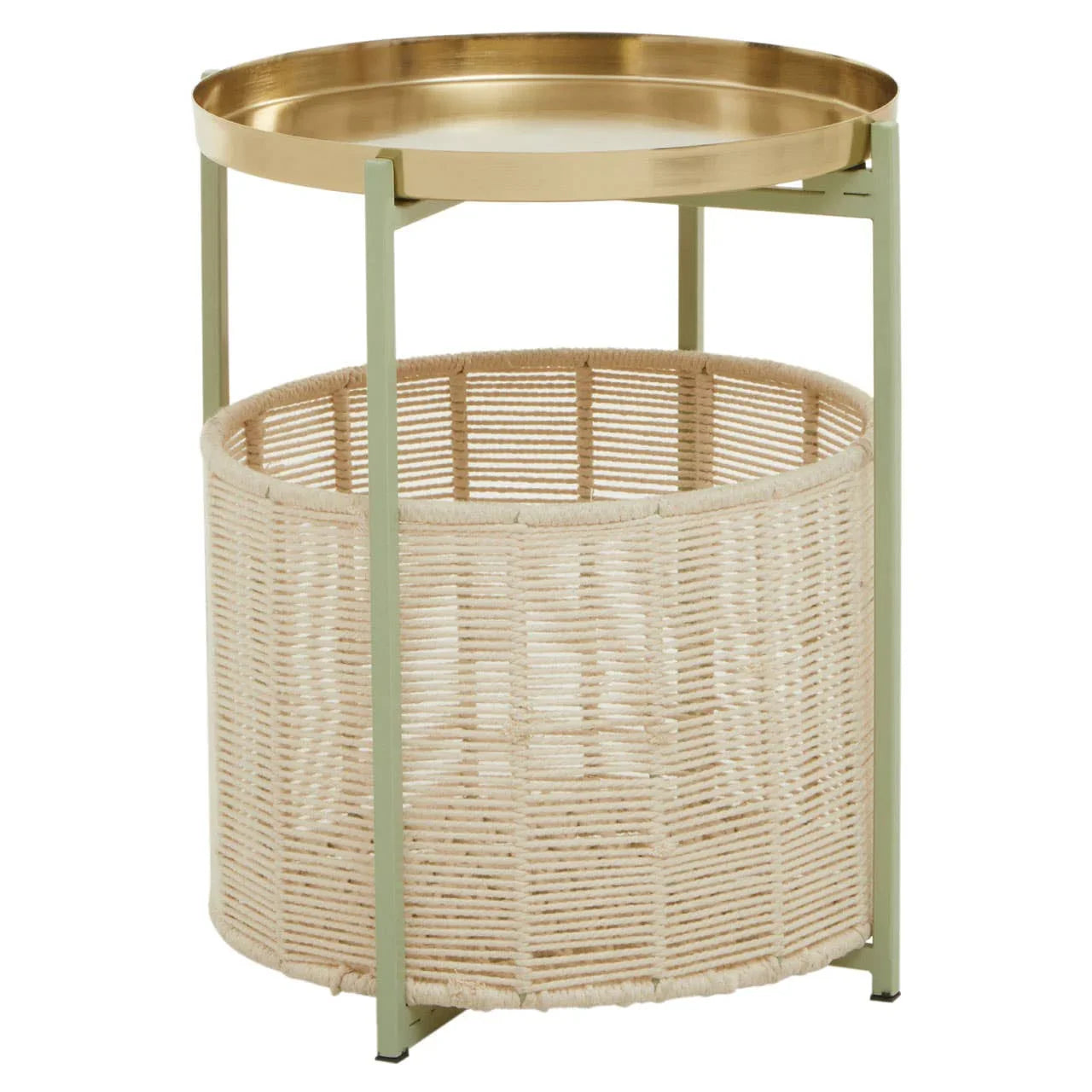 Luxe Green Gold Tier Table