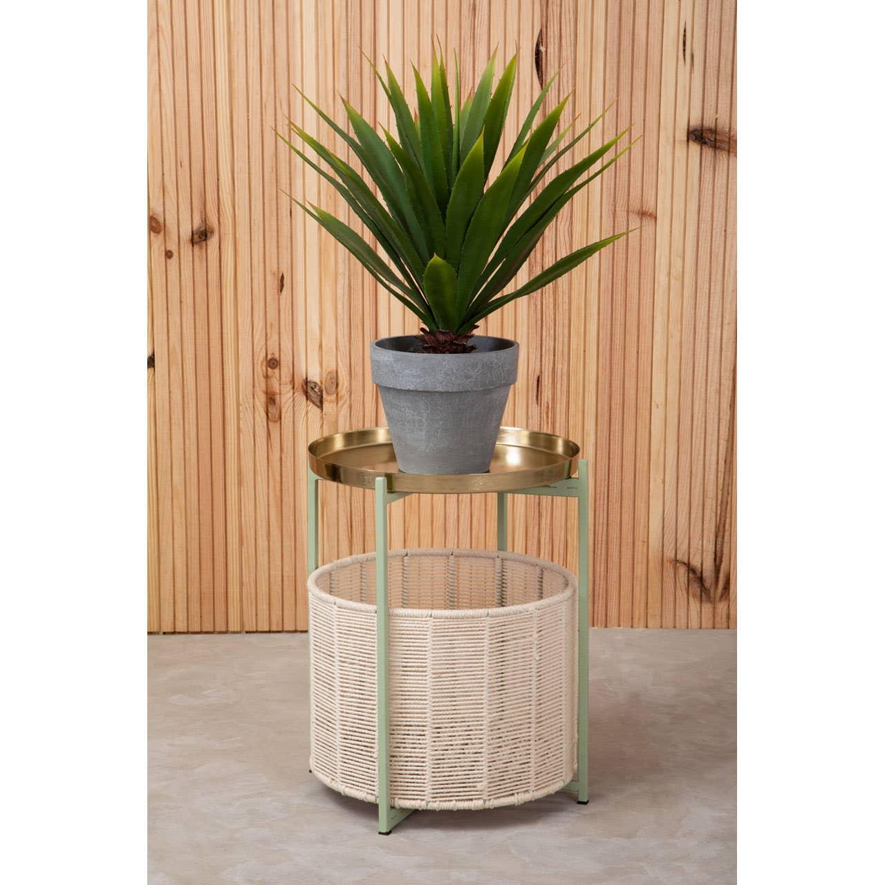 Luxe Green Gold Tier Table