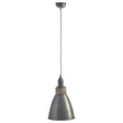 Sleek Zinc Pendant Light