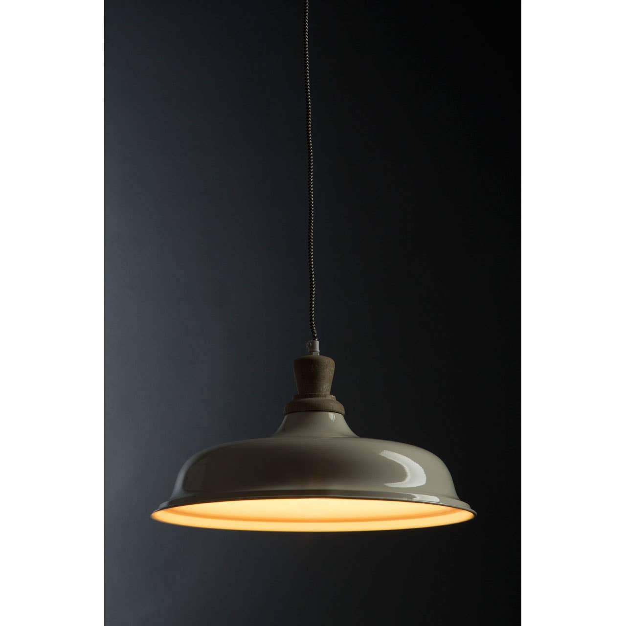 Modern White Pendant Light