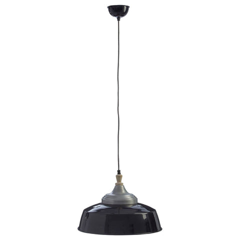 Sleek Black Pendant Light