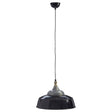 Sleek Black Pendant Light
