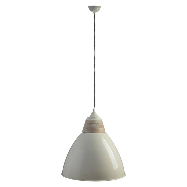 Sleek White Pendant Light