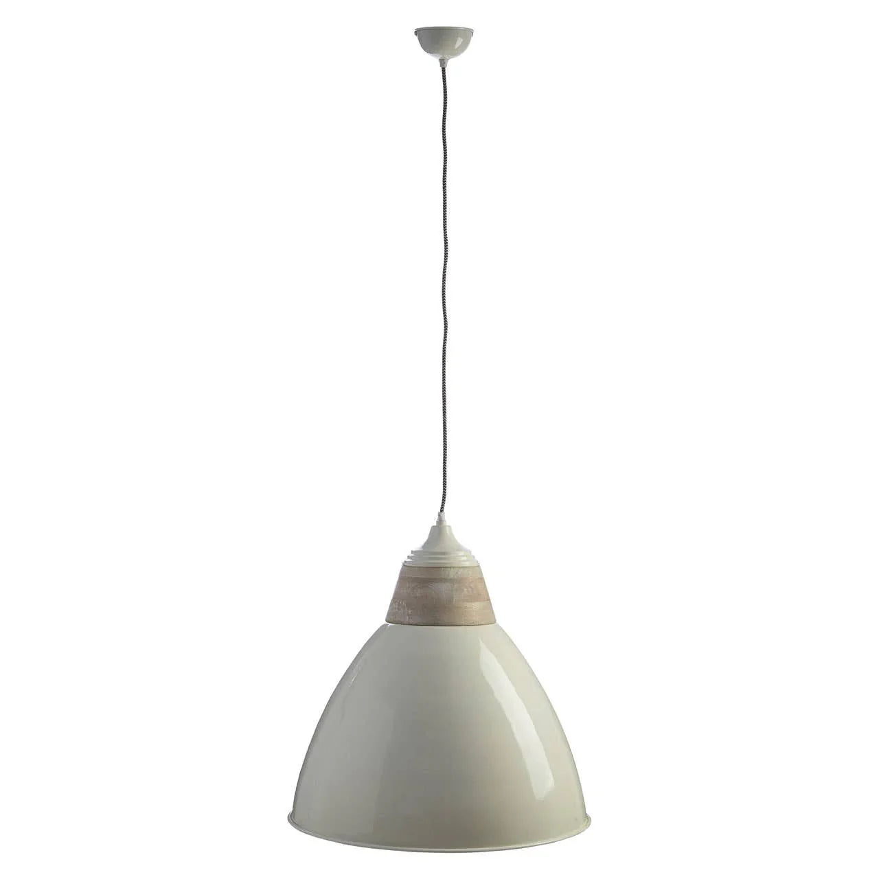 Sleek White Pendant Light