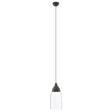 Modern Grey Glass Pendant Light