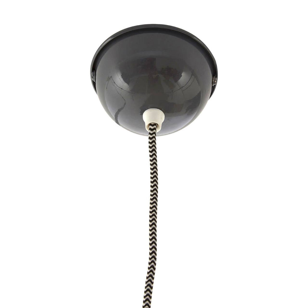 Modern Grey Glass Pendant Light