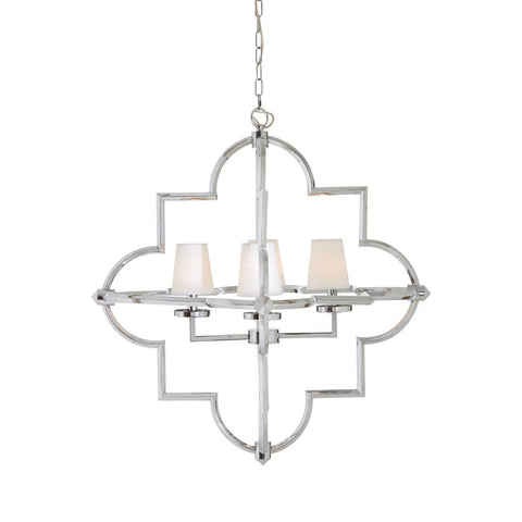 Moorish Chrome Pendant Light