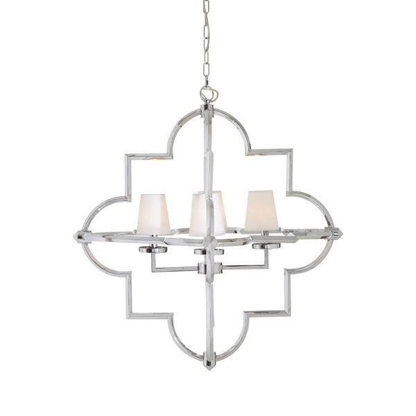 Moorish Chrome Pendant Light