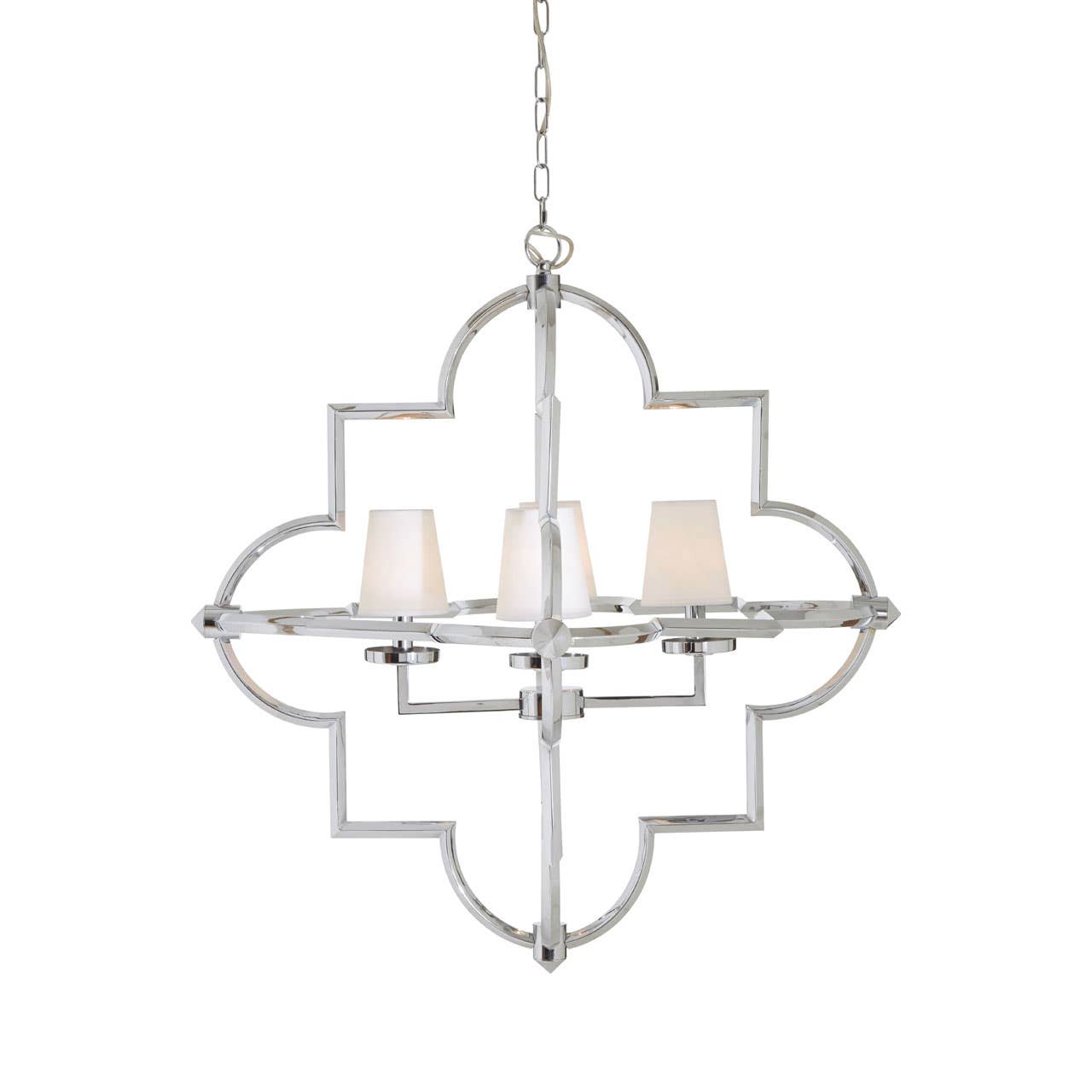 Moorish Chrome Pendant Light