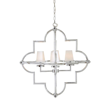 Moorish Chrome Pendant Light