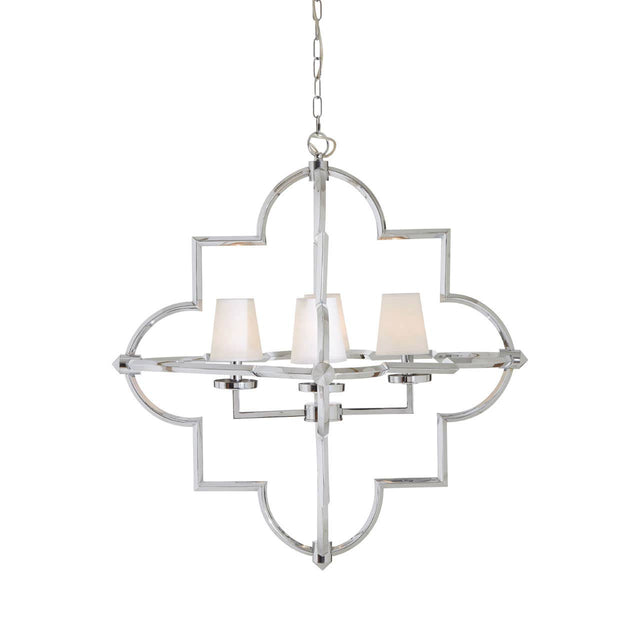 Moorish Chrome Pendant Light