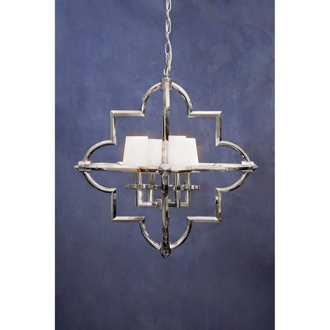 Moorish Chrome Pendant Light