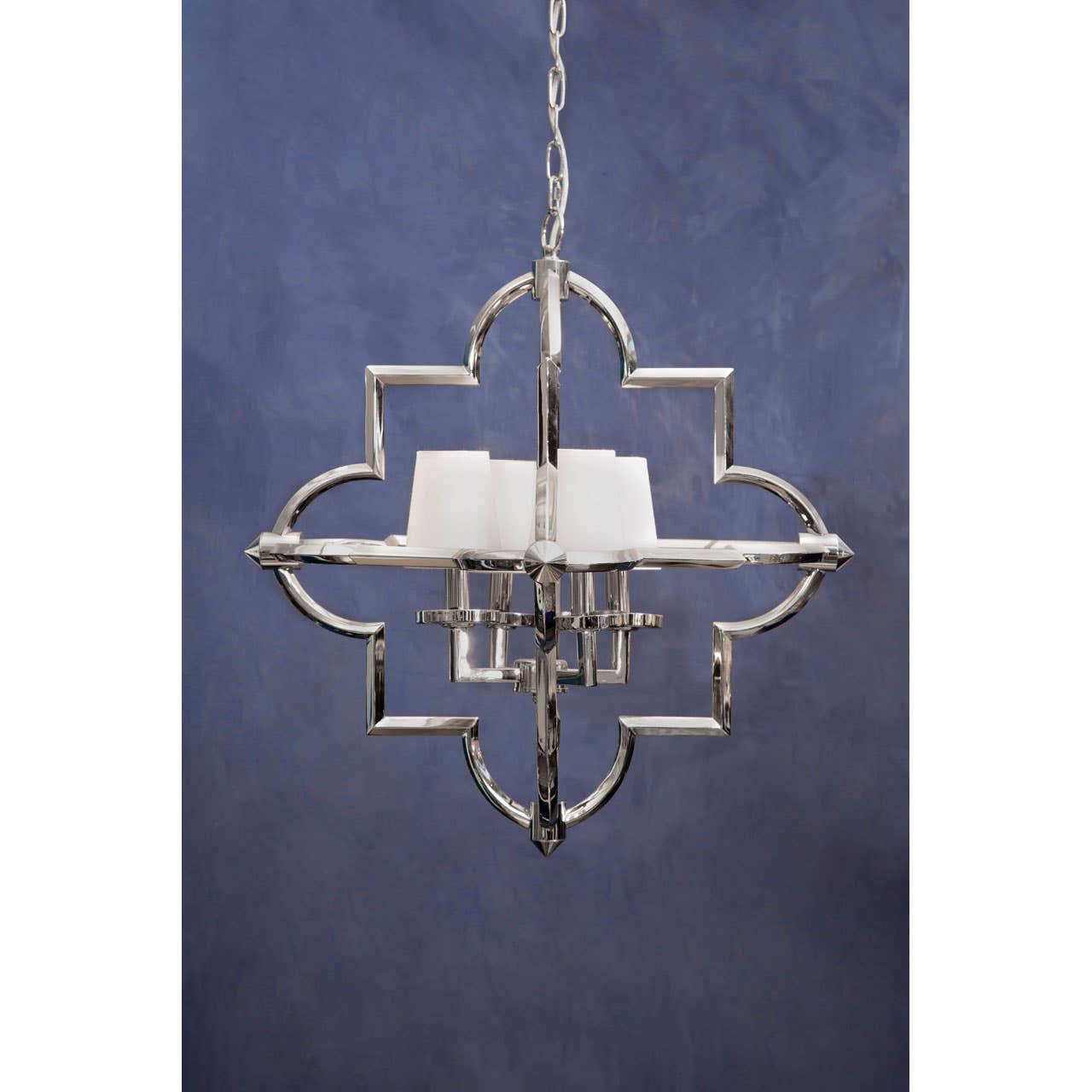 Moorish Chrome Pendant Light