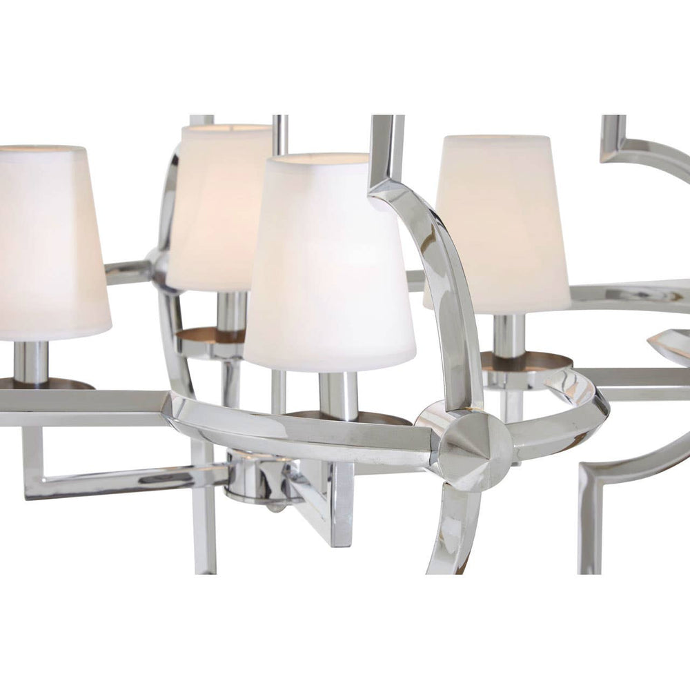 Moorish Chrome Pendant Light