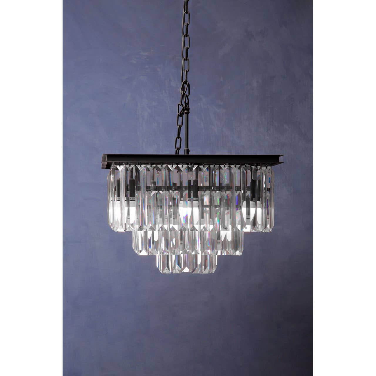Luxe Crystal Pendant Light