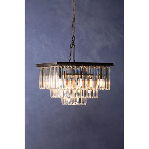Luxe Crystal Pendant Light