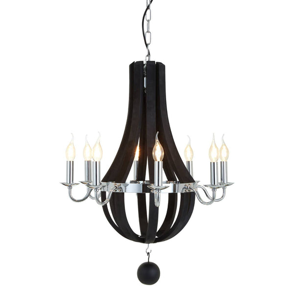 Modern Orb Glass Chandelier