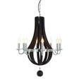 Modern Orb Glass Chandelier