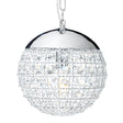 Crystal Orb Pendant Light