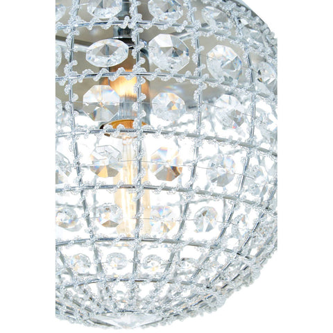 Crystal Orb Pendant Light